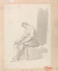 Femme assise